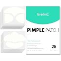 Full Face Pimple Patches (5 Pack, 25 Patches),XL Hydrocolloid Acne Patches for Whole Face,Nose,Chin,Forehead,Cheeks w/Tea Tree Oil&Salicylic Acid,Large Invisible Zit Patches for Overnight Blemish Care