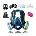 Full Face Silicone Protective Cover, Reusable Protective Set Including Ideal for Sanding Polishing Home Renovation