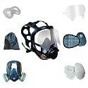 Full Face Silicone Protective Cover, Reusable Protective Set Including Ideal for Sanding Polishing Home Renovation