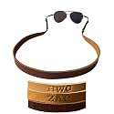 Full-grain Leather Glasses Strap Handmade Sports Sunglasses Eyeglasses Holders Around Neck Gifts for Men Women