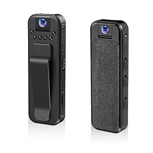 2mp wifi mini pocket camera 1080p full hd wearable body cam with audio amp video recording 32gb sd card support  motion alert  loop recording portable indooroutdoor security cam pocket camera