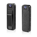 2MP WiFi Mini Pocket Camera 1080P Full HD Wearable Body Cam with Audio &amp; Video Recording 32GB SD Card Support | Motion Alert | Loop Recording Portable Indoor/Outdoor Security Cam (Pocket Camera)