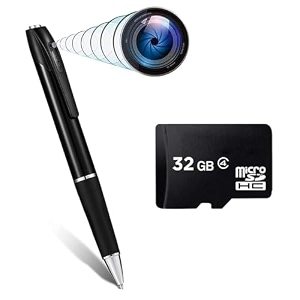 securinnov 1080p full hd spy pen camera  invisible lens for secret evidence amp operations  professional hidden video amp audio recorder for home office amp meetings  indoor outdoor usage pen camera