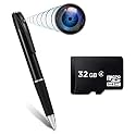 securinnov 1080P Full HD Spy Pen Camera | Invisible Lens for Secret Evidence &amp; Operations | Professional Hidden Video &amp; Audio Recorder for Home Office &amp; Meetings | Indoor Outdoor Usage (Pen Camera)