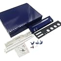 Full Housing Case Cover Shell with Buttons Replacement for Wii Console (Blue)