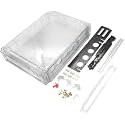 Full Housing Case Cover Shell with Buttons Replacement for Wii Console (Clear)