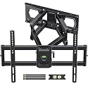 Full Motion TV Wall Mount for Most 37"-84" Flat Screen TV, Swivel or Tilt TV Wall Bracket with Dual Articulating Arms, for 12"-16" Wood Studs, Max VESA 600x400mm, Load 120 lbs by USX MOUNT