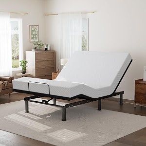 Full Size Adjustable Bed Base Frame and
