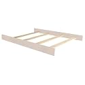 Full-Size Solid Wood Conversion Kit Bed Rails for Evolur Convertible Cribs