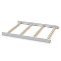 Full-Size Solid Wood Conversion Kit Bed Rails for Evolur Convertible Cribs
