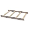 Full-Size Solid Wood Conversion Kit Bed Rails for Evolur Convertible Cribs