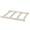 Full-Size Solid Wood Conversion Kit Bed Rails for Evolur Convertible Cribs