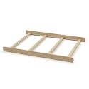 Full-Size Solid Wood Conversion Kit Bed Rails for Evolur Convertible Cribs