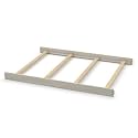 Full-Size Solid Wood Conversion Kit Bed Rails for Evolur Convertible Cribs