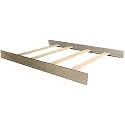 Full-Size Solid Wood Conversion Kit Bed Rails for Evolur Convertible Cribs