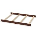 Full-Size Solid Wood Conversion Kit Bed Rails for Evolur Convertible Cribs