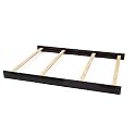 Full-Size Solid Wood Conversion Kit Bed Rails for Evolur Convertible Cribs