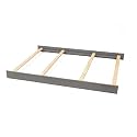 Full-Size Solid Wood Conversion Kit Bed Rails for Evolur Convertible Cribs