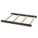 Full-Size Solid Wood Conversion Kit Bed Rails for Evolur Convertible Cribs