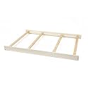 Full-Size Solid Wood Conversion Kit Bed Rails for Evolur Convertible Cribs