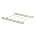 Full-Size Solid Wood Conversion Kit Bed Rails for Evolur Convertible Cribs