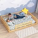 Full Size Floor Bed for Kids with