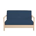 Full Size Futon Covers - 100% Egyptian Cotton Futon Slipcovers Medium Blue