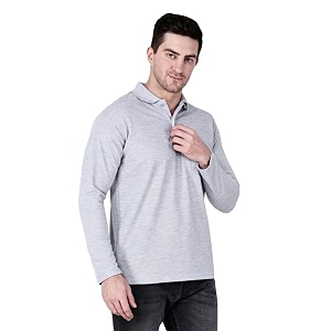 Full Sleeve Mens Polo T-Shirt Regular