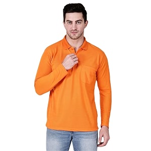 Full Sleeve Mens Polo T-Shirt Regular