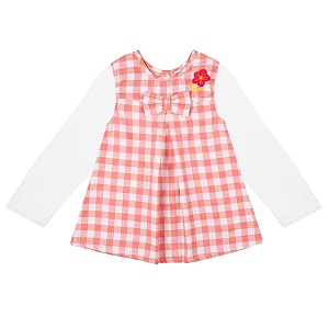 Full-Sleeves Checkered sress for Girls