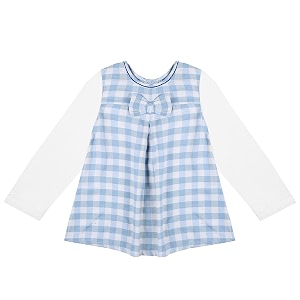 Full-Sleeves Checkered sress for Girls