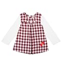 Full-Sleeves Checkered sress for Girls