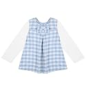 Full-Sleeves Checkered sress for Girls
