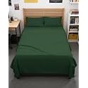 Full XL Sheets - 4 Piece Full XL Sheet Set - Soft &amp; Cooling - Emerald Green