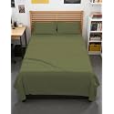Full XL Sheets - 4 Piece Full XL Sheet Set - Cool &amp; Breathable - Sage Green