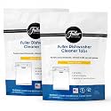 Fuller Dishwasher Cleaner Tabs – Lemon Scent – Eliminates Limescale, Grease & Odors – Septic Safe, Compatible with All Dishwasher Types – (Pack of 2)