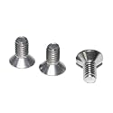 Fullerkreg M8-1.25x10mm Stainless Steel Hex Drive Flat Head Screw