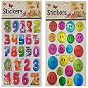 New Plastic Foam Sticker in Multi Shapes (1 Sheet Nos - 1 Sheet Smiley)