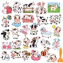 Fullhawl 30 Pcs Farm Animal Non Slip Shower Stickers, Bathtub Safety