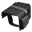 Fullhawl Reversible Kneeboard Pilot Classic Clipboard and Pen Holder, Black