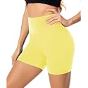 FULLSOFT High Waisted Biker Shorts for Women-5" Tummy Control Fitness Athletic Workout Running Yoga Gym Shorts