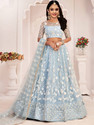 FULPARI Girls Lehenga Choli Ethnic Wear Embroidered Lehenga, Choli and Dupatta Set