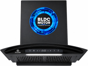 FULTON SILENT FLOW BLDC CURVE 60CM CHIMNEY