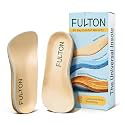 Fulton Men's Universal Cork Insoles: Custom Molds to Feet, All Day Relief