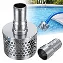 Fumete 3 Inch Pump Strainer Round Hole Suction Strainer Filter