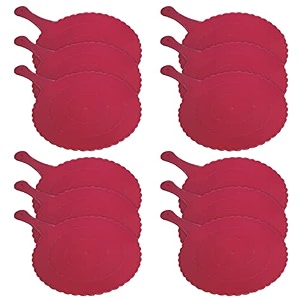 fun homes plastic lightweight handfanhath pankhabeejna for natural cooling air home decor and travel useful pack of 12 pink