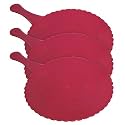Fun Homes Plastic Lightweight Handfan|Hath Pankha|Beejna for Natural Cooling Air Home Decor and Travel Useful, Pack of 3 (Pink)