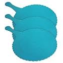 Fun Homes Plastic Lightweight Handfan|Hath Pankha|Beejna for Natural Cooling Air Home Decor and Travel Useful, Pack of 3 (Blue)