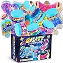 FUN KIDZ 35.16 FL OZ Premade Galaxy Glowing Slimes for Kids Space Slime 8 Packs Gift