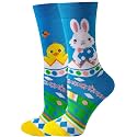 Fun Socks for Women, Rainbow Design,Stocking Stuffers, Size 6-12
